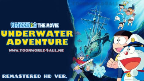 Doraemon The Movie: Underwater Adventure (1983) REMASTERED WEB-DL Dual Audio [Hindi DD2.0 + Jap 2.0] 480p, 720p & 1080p HD | 10bit HEVC
