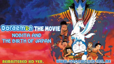 Doraemon: Nobita and the Birth of Japan (1989) REMASTERED WEB-DL Dual Audio [Hindi DD2.0 + Jap 2.0] 480p, 720p & 1080p HD | 10bit HEVC
